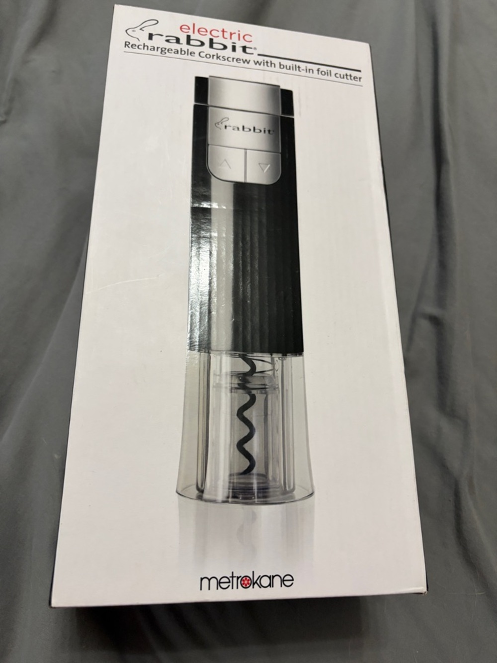 Electric Rabbit Rechargeable Corkscrew - (Brand New)